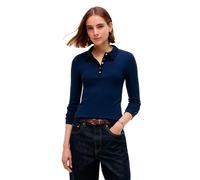 Tommy Hilfiger 5x2 Rib Slim Fit Long Sleeve Polo
