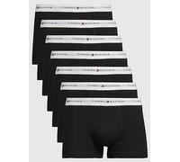 TOMMY HILFIGER Mens 7p Um0um03472 Trunk, Brown (Blk/Blk/Blk/Blk/Blk/Blk/Blk), L UK