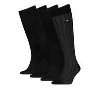 Tommy Hilfiger 701235378 Long Socks 4 Pairs Black EU 39-42 Men
