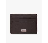 Tommy Hilfiger Men Th Central Mini Cc Wallet AM0AM14495 Bifold Wallet, Black, One Size