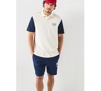 Tommy Hilfiger Americana Colourbock Regular Fit Polo Shirt, Off White, Size Xl, Men Off White