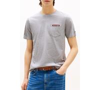 Tommy Hilfiger Americana Monotype P Regular Fit T-shirt Light Grey size XL | Basic T-Shirts Outlet | Men | Gray XL