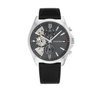 Tommy Hilfiger Analogue Multifunction Quartz Watch for men with Stainless Steel mesh and link bracelet and leather strap