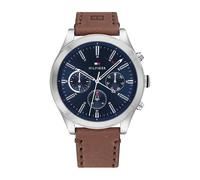 Tommy Hilfiger Analogue Multifunction Quartz Watch for Men with Brown Leather Strap - 1791741