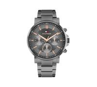 Tommy Hilfiger Analogue Multifunction Quartz Watch for Men with Grey Stainless Steel Bracelet - 1710711