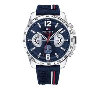 Tommy Hilfiger Men's Watch Decker 1791474 Blue dial Blue Strap Watch