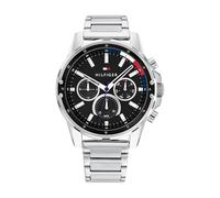 Tommy Hilfiger Analogue Multifunction Quartz Watch for Men with Silver Stainless Steel Bracelet - 1791936