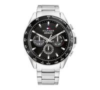 Tommy Hilfiger Analogue Multifunction Quartz Watch for Men with Silver Stainless Steel Bracelet - 1791967