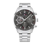 Tommy Hilfiger Analogue Multifunction Quartz Watch for Men with Silver Stainless Steel Bracelet - 1791943