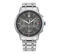 Tommy Hilfiger Analogue Multifunction Quartz Watch for Men with Silver Stainless Steel Bracelet - 1791632
