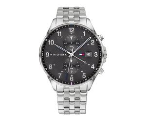 Tommy Hilfiger Analogue Multifunction Quartz Watch for Men with Silver Stainless Steel Bracelet - 1791707