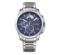 Tommy Hilfiger Analogue Multifunction Quartz Watch for Men with Silver Stainless Steel Bracelet - 1791348