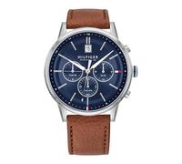 Tommy Hilfiger Analogue Multifunction Quartz Watch for Men with Stainless Steel Bracelet or Leather Strap
