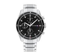 Tommy Hilfiger Analogue Multifunction Quartz Watch for Men with Stainless Steel or Leather Bracelet