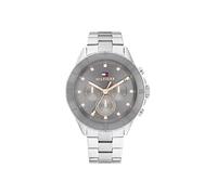 Tommy Hilfiger Analogue Multifunction Quartz Watch for Women with Silver Stainless Steel Bracelet - 1782742