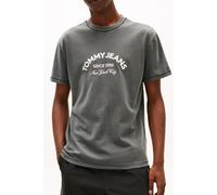 Tommy Hilfiger Arch Logo Textured T-shirt Black size S | Print T-Shirts Outlet | Men | Black S