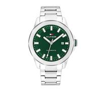 Tommy Hilfiger Automatic Men's Green Dial Stainless Steel Bracelet Watch