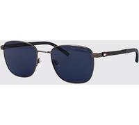 Tommy Hilfiger Aviator Metal Sunglasses with Enameled Logo - Size: 53 - male