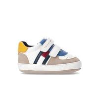 Tommy Hilfiger Baby Boys Flag Low Cut Velcro Sneaker, Multi, Size 2 Younger Print