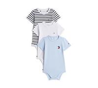 Tommy Hilfiger Baby Boys Flag Smile 3 Pack Body Giftbox, Blue, Size 6-9 Months Blue