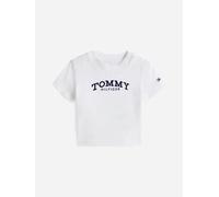 Tommy Hilfiger Baby Monotype Logo T-Shirt in White - White - 6 Mths