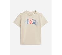 Tommy Hilfiger Baby Tommy Outline T-Shirt in Beige - Beige - 2 Yrs