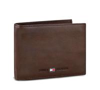 Tommy Hilfiger Johnson Flap And Coin Pocket Wallet Brown Man
