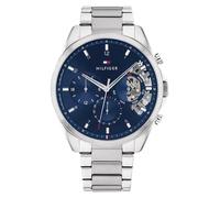 Tommy Hilfiger Baker 1710448 Men's Watch - 44mm Blue Dial Stainless Steel
