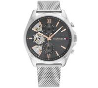 Tommy Hilfiger Baker 1710646 - Man - 44 mm - Analogue - Quartz - Mineral Glass Grey 22 mm