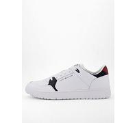 Tommy Hilfiger Basket Core Lite Leather Sneakers - White, White, Size 42, Men White