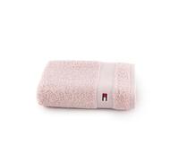 Tommy Hilfiger - Bath Sheet, Navy, Terry Loop, 520 g/m², 100% Combed Cotton, Jacquard and Embroidery Trim, Soft and Absorbent, 100 x 150 cm