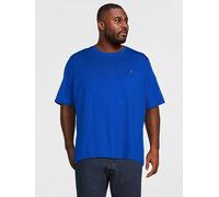 Tommy Hilfiger Big & Tall Essential Regular Fit T-Shirt, Blue, Size 4Xl, Men Blue