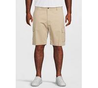 Tommy Hilfiger Big & Tall River Essential Twill Cargo Shorts, Beige, Size 44, Men Beige