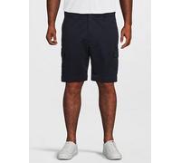Tommy Hilfiger Big & Tall River Essential Twill Cargo Shorts, Navy, Size 46, Men Navy