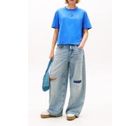 Tommy Hilfiger Boxy Badge Tee Empire Blue size XS | Shirts Outlet | Women | Blue XS