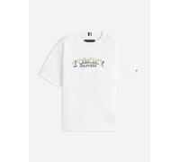Tommy Hilfiger Boys 3D Graphic T-Shirt in White - White - 2 Yrs