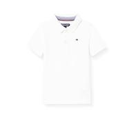 Tommy Hilfiger Boy's Boys Tommy Polo S/S Kb0kb03975 Polo Shirt, White (Bright White), 4 Years