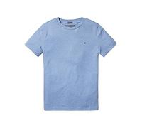 Tommy Hilfiger Boy's Boys Basic Cn Knit S/S Kb0kb04140 T-Shirt, Blue (Dark Allure Heather), 7 Years