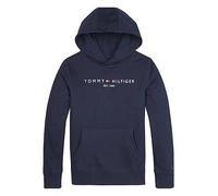 Tommy Hilfiger Boys Essential Hoodie - Navy, Navy, Size 7 Years Navy