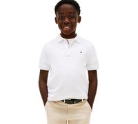 Tommy Hilfiger Boy's Flag Polo S/S, White, 16 Years