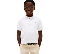 Tommy Hilfiger Boy's Flag Polo S/S, White, 6 Years