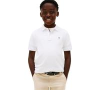Tommy Hilfiger Boy's Flag Polo Ss KB0KB09103 Polos, White (White), 2 Years