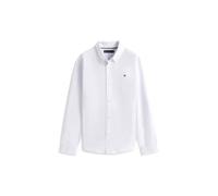 Tommy Hilfiger Boy's Flex Ithaca Shirt Ls Breezy Blue Stripe | Size: 8 Years Tommy Hilfiger Blue 8 Years