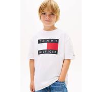 Tommy Hilfiger Boy's Heritage Printed Flag T-Shirt White | Size: 14 Years Tommy Hilfiger White 14 Years