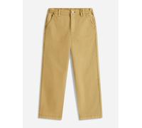 Tommy Hilfiger Boys Herringbone Relaxed Worker Pants in Beige - Beige - 12 Yrs