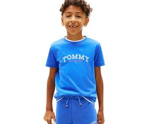 Tommy Hilfiger Boy's Monogram Graphic T-Shirt Kb0kb10263 T-Shirts (Pack of 1)