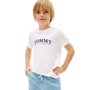 Tommy Hilfiger Boy's Monogram Graphic T-Shirt KB0KB10263 T-Shirts, White (White), 3 Years