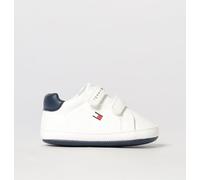 Tommy Hilfiger Boy's Monogram Trainers with Hook-and-Loop Fastening - Size: 18 - unisex