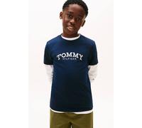 Tommy Hilfiger Boy's Monotype Print Graphic T-Shirt Dark Night Navy | Size: 10 Years Tommy Hilfiger Navy 10 Years