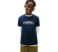 Tommy Hilfiger Boys MONOTYPE Print Graphic T-Shirt KB0KB10051 Blue (Dark Night Navy) 12 Month